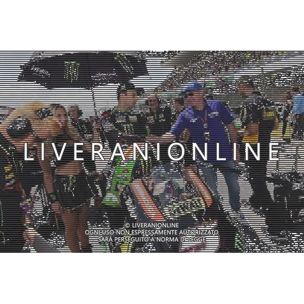 Mugello Italy 04.06.2017 Sixth round MotoGP 2017 at the Mugello Circuit, Johann Zarco (Monster Yamaha Tech3) photoPSP / Newspix.pl --- Newspix.pl / AGENZIA ALDO LIVERANI SAS - ITALY ONLY EDITORIAL USE ONLY