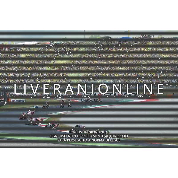 Mugello Italy 04.06.2017 Sixth round MotoGP 2017 at the Mugello Circuit, Valentino Rossi (Movistar Yamaha) photoPSP / Newspix.pl --- Newspix.pl / AGENZIA ALDO LIVERANI SAS - ITALY ONLY EDITORIAL USE ONLY