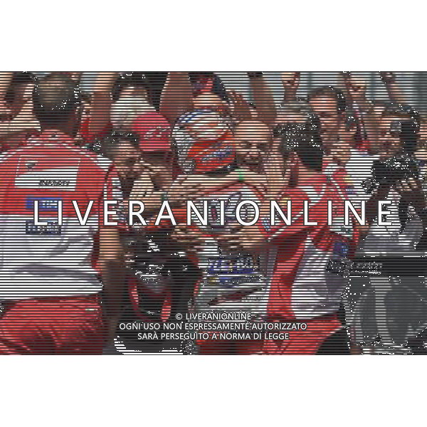 Mugello Italy 04.06.2017 Sixth round MotoGP 2017 at the Mugello Circuit, Andrea Dovizioso (Ducati Racing Team) photoPSP / Newspix.pl --- Newspix.pl / AGENZIA ALDO LIVERANI SAS - ITALY ONLY EDITORIAL USE ONLY