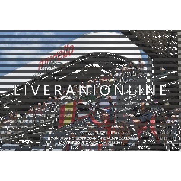 Mugello Italy 04.06.2017 Sixth round MotoGP 2017 at the Mugello Circuit, Andrea Dovizioso (Ducati Racing Team) photoPSP / Newspix.pl --- Newspix.pl / AGENZIA ALDO LIVERANI SAS - ITALY ONLY EDITORIAL USE ONLY