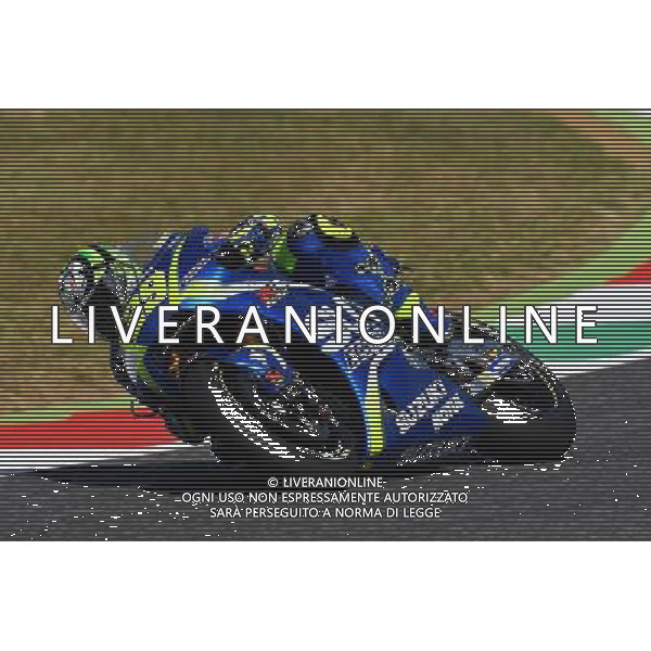 Mugello Italy 04.06.2017 Sixth round MotoGP 2017 at the Mugello Circuit, Andrea Iannone (Suzuki Ecstar) photoPSP / Newspix.pl --- Newspix.pl / AGENZIA ALDO LIVERANI SAS - ITALY ONLY EDITORIAL USE ONLY