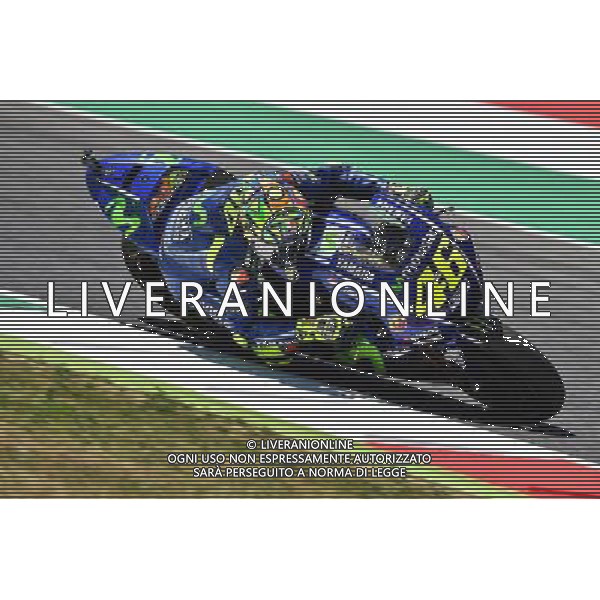 Mugello Italy 04.06.2017 Sixth round MotoGP 2017 at the Mugello Circuit, Valentino Rossi (Movistar Yamaha) photoPSP / Newspix.pl --- Newspix.pl *** Local Caption *** www.newspix.pl mail us: info@newspix.pl call us: 0048 022 23 22 222 --- Polish Picture Agency by Ringier Axel Springer Poland / AGENZIA ALDO LIVERANI SAS - ITALY ONLY EDITORIAL USE ONLY