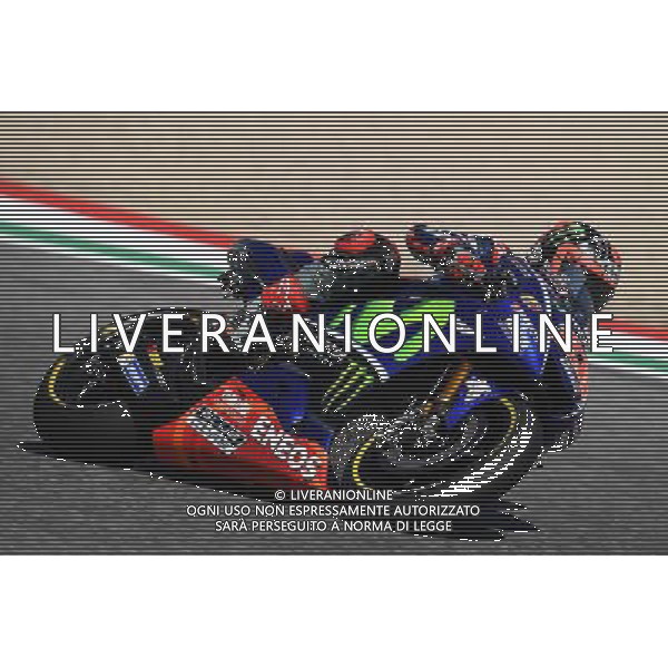 Mugello Italy 04.06.2017 Sixth round MotoGP 2017 at the Mugello Circuit, Maverick Vinales (Movistar Yamaha) photoPSP / Newspix.pl --- Newspix.pl *** Local Caption *** www.newspix.pl mail us: info@newspix.pl call us: 0048 022 23 22 222 --- Polish Picture Agency by Ringier Axel Springer Poland / AGENZIA ALDO LIVERANI SAS - ITALY ONLY EDITORIAL USE ONLY