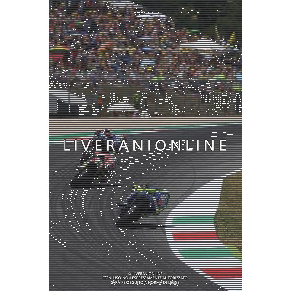 Mugello Italy 04.06.2017 Sixth round MotoGP 2017 at the Mugello Circuit, Valentino Rossi (Movistar Yamaha) photoPSP / Newspix.pl --- Newspix.pl *** Local Caption *** www.newspix.pl mail us: info@newspix.pl call us: 0048 022 23 22 222 --- Polish Picture Agency by Ringier Axel Springer Poland / AGENZIA ALDO LIVERANI SAS - ITALY ONLY EDITORIAL USE ONLY