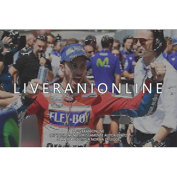 Mugello Italy 04.06.2017 Sixth round MotoGP 2017 at the Mugello Circuit, Andrea Dovizioso (Ducati Racing Team) photoPSP / Newspix.pl --- Newspix.pl *** Local Caption *** www.newspix.pl mail us: info@newspix.pl call us: 0048 022 23 22 222 --- Polish Picture Agency by Ringier Axel Springer Poland / AGENZIA ALDO LIVERANI SAS - ITALY ONLY EDITORIAL USE ONLY