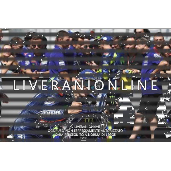 Mugello Italy 04.06.2017 Sixth round MotoGP 2017 at the Mugello Circuit, Maverick Vinales (Movistar Yamaha) photoPSP / Newspix.pl --- Newspix.pl *** Local Caption *** www.newspix.pl mail us: info@newspix.pl call us: 0048 022 23 22 222 --- Polish Picture Agency by Ringier Axel Springer Poland / AGENZIA ALDO LIVERANI SAS - ITALY ONLY EDITORIAL USE ONLY