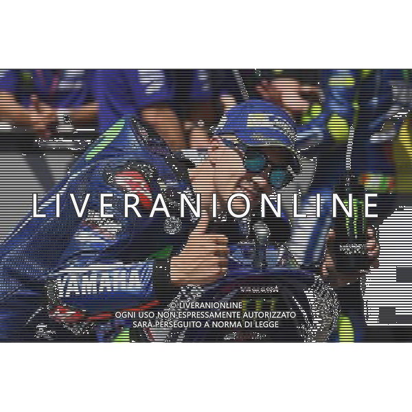 Mugello Italy 04.06.2017 Sixth round MotoGP 2017 at the Mugello Circuit, Maverick Vinales (Movistar Yamaha) photoPSP / Newspix.pl --- Newspix.pl *** Local Caption *** www.newspix.pl mail us: info@newspix.pl call us: 0048 022 23 22 222 --- Polish Picture Agency by Ringier Axel Springer Poland / AGENZIA ALDO LIVERANI SAS - ITALY ONLY EDITORIAL USE ONLY