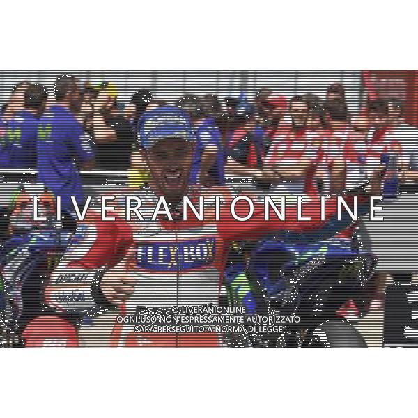 Mugello Italy 04.06.2017 Sixth round MotoGP 2017 at the Mugello Circuit, Andrea Dovizioso (Ducati Racing Team) photoPSP / Newspix.pl --- Newspix.pl *** Local Caption *** www.newspix.pl mail us: info@newspix.pl call us: 0048 022 23 22 222 --- Polish Picture Agency by Ringier Axel Springer Poland / AGENZIA ALDO LIVERANI SAS - ITALY ONLY EDITORIAL USE ONLY