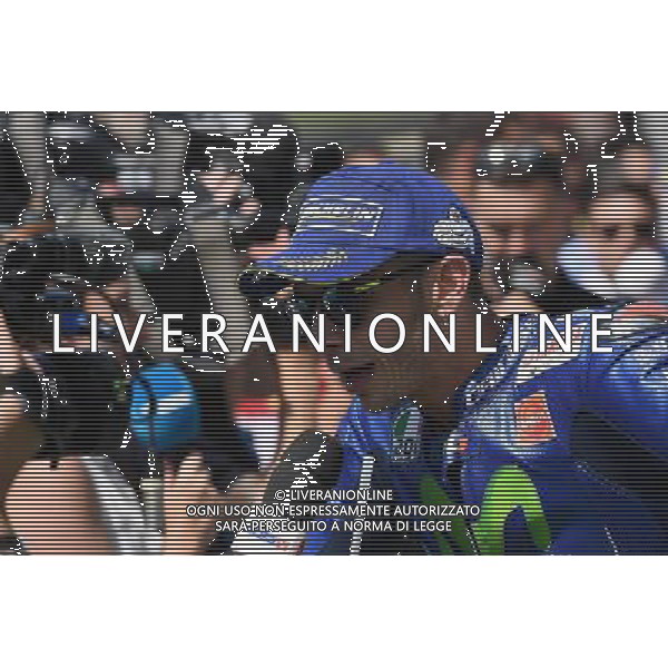 Mugello Italy 04.06.2017 Sixth round MotoGP 2017 at the Mugello Circuit, Valentino Rossi (Movistar Yamaha) photoPSP / Newspix.pl --- Newspix.pl *** Local Caption *** www.newspix.pl mail us: info@newspix.pl call us: 0048 022 23 22 222 --- Polish Picture Agency by Ringier Axel Springer Poland / AGENZIA ALDO LIVERANI SAS - ITALY ONLY EDITORIAL USE ONLY
