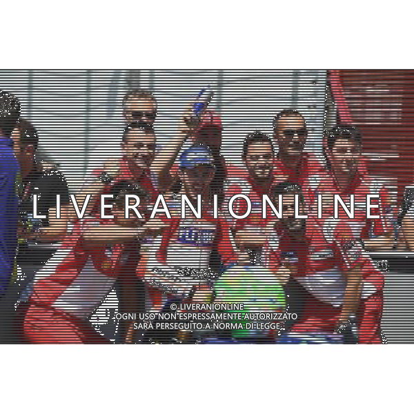 Mugello Italy 04.06.2017 Sixth round MotoGP 2017 at the Mugello Circuit, Andrea Dovizioso (Ducati Racing Team) photoPSP / Newspix.pl --- Newspix.pl *** Local Caption *** www.newspix.pl mail us: info@newspix.pl call us: 0048 022 23 22 222 --- Polish Picture Agency by Ringier Axel Springer Poland / AGENZIA ALDO LIVERANI SAS - ITALY ONLY EDITORIAL USE ONLY