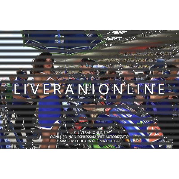 Mugello Italy 04.06.2017 Sixth round MotoGP 2017 at the Mugello Circuit, Maverick Vinales (Movistar Yamaha) photoPSP / Newspix.pl --- Newspix.pl *** Local Caption *** www.newspix.pl mail us: info@newspix.pl call us: 0048 022 23 22 222 --- Polish Picture Agency by Ringier Axel Springer Poland / AGENZIA ALDO LIVERANI SAS - ITALY ONLY EDITORIAL USE ONLY