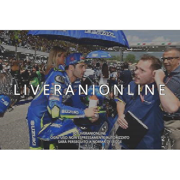 Mugello Italy 04.06.2017 Sixth round MotoGP 2017 at the Mugello Circuit, Andrea Iannone (Suzuki Ecstar) photoPSP / Newspix.pl --- Newspix.pl *** Local Caption *** www.newspix.pl mail us: info@newspix.pl call us: 0048 022 23 22 222 --- Polish Picture Agency by Ringier Axel Springer Poland / AGENZIA ALDO LIVERANI SAS - ITALY ONLY EDITORIAL USE ONLY