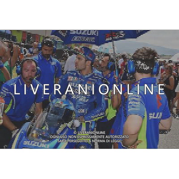 Mugello Italy 04.06.2017 Sixth round MotoGP 2017 at the Mugello Circuit, Andrea Iannone (Suzuki Ecstar) photoPSP / Newspix.pl --- Newspix.pl *** Local Caption *** www.newspix.pl mail us: info@newspix.pl call us: 0048 022 23 22 222 --- Polish Picture Agency by Ringier Axel Springer Poland / AGENZIA ALDO LIVERANI SAS - ITALY ONLY EDITORIAL USE ONLY