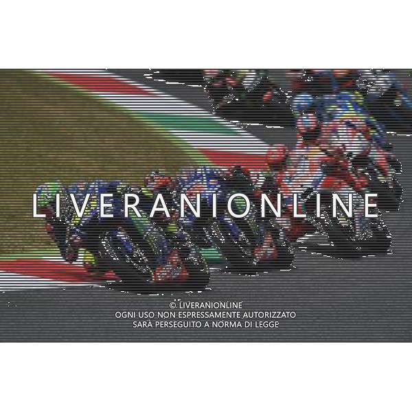 Mugello Italy 04.06.2017 Sixth round MotoGP 2017 at the Mugello Circuit, Valentino Rossi (Movistar Yamaha) photoPSP / Newspix.pl --- Newspix.pl *** Local Caption *** www.newspix.pl mail us: info@newspix.pl call us: 0048 022 23 22 222 --- Polish Picture Agency by Ringier Axel Springer Poland / AGENZIA ALDO LIVERANI SAS - ITALY ONLY EDITORIAL USE ONLY