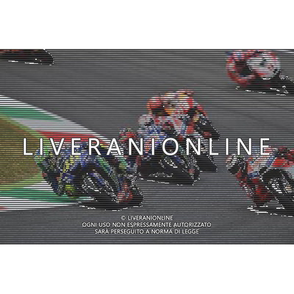 Mugello Italy 04.06.2017 Sixth round MotoGP 2017 at the Mugello Circuit, Valentino Rossi (Movistar Yamaha) photoPSP / Newspix.pl --- Newspix.pl *** Local Caption *** www.newspix.pl mail us: info@newspix.pl call us: 0048 022 23 22 222 --- Polish Picture Agency by Ringier Axel Springer Poland / AGENZIA ALDO LIVERANI SAS - ITALY ONLY EDITORIAL USE ONLY