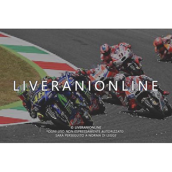 Mugello Italy 04.06.2017 Sixth round MotoGP 2017 at the Mugello Circuit, Valentino Rossi (Movistar Yamaha) photoPSP / Newspix.pl --- Newspix.pl *** Local Caption *** www.newspix.pl mail us: info@newspix.pl call us: 0048 022 23 22 222 --- Polish Picture Agency by Ringier Axel Springer Poland / AGENZIA ALDO LIVERANI SAS - ITALY ONLY EDITORIAL USE ONLY
