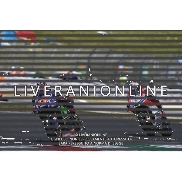 Mugello Italy 04.06.2017 Sixth round MotoGP 2017 at the Mugello Circuit, Maverick Vinales (Movistar Yamaha) photoPSP / Newspix.pl --- Newspix.pl *** Local Caption *** www.newspix.pl mail us: info@newspix.pl call us: 0048 022 23 22 222 --- Polish Picture Agency by Ringier Axel Springer Poland / AGENZIA ALDO LIVERANI SAS - ITALY ONLY EDITORIAL USE ONLY