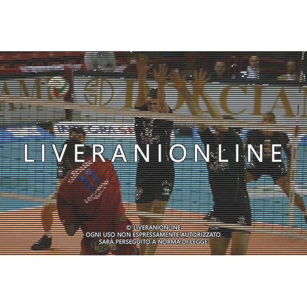 RPA Perugia - Edilbasso Padova Volley Play-off 07/04/2005 nella foto Golas Arkadiusz e morsut leonardo ph Gianni Nucci/Agenzia Aldo Liverani