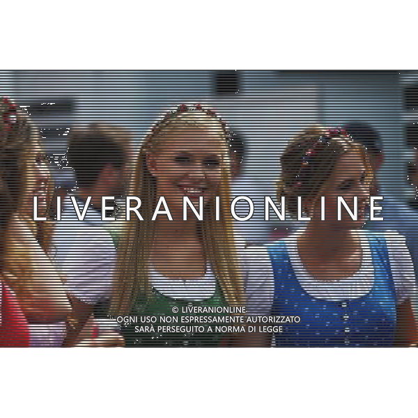 Grid girls. 09.07.2017. Formula 1 World Championship, Rd 9, Austrian Grand Prix, Spielberg, Austria, Race Day. AG ALDO LIVERANI SAS ONLY ITALY