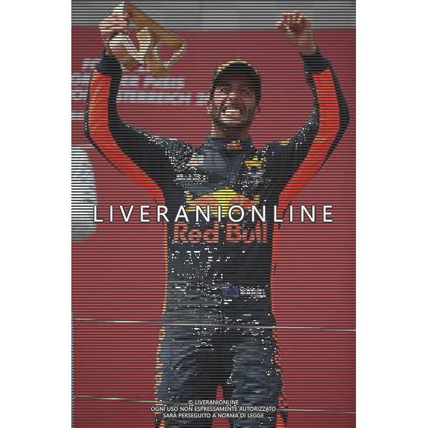 Daniel Ricciardo (AUS) Red Bull Racing RB13. 09.07.2017. Formula 1 World Championship, Rd 9, Austrian Grand Prix, Spielberg, Austria, Race Day. AG ALDO LIVERANI SAS ONLY ITALY