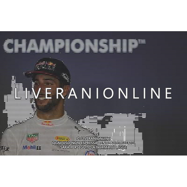 Daniel Ricciardo (AUS) Red Bull Racing in the FIA Press Conference. 09.07.2017. Formula 1 World Championship, Rd 9, Austrian Grand Prix, Spielberg, Austria, Race Day. AG ALDO LIVERANI SAS ONLY ITALY