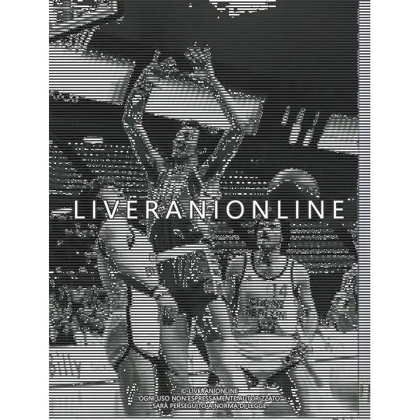 RETROSPETTIVA VITTORIO FERRACINI BASKET NELLA FOTO VITTORIO FERRACINI CON LA MAGLIA BILLY AG ALDO LIVERANI SAS