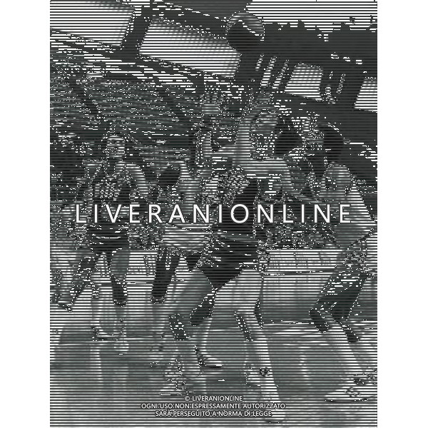 RETROSPETTIVA VITTORIO FERRACINI BASKET NELLA FOTO VITTORIO FERRACINI CON LA MAGLIA BILLY AG ALDO LIVERANI SAS