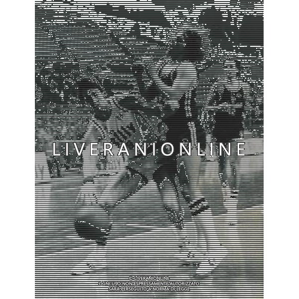 RETROSPETTIVA VITTORIO FERRACINI BASKET NELLA FOTO VITTORIO FERRACINI CON LA MAGLIA BILLY AG ALDO LIVERANI SAS