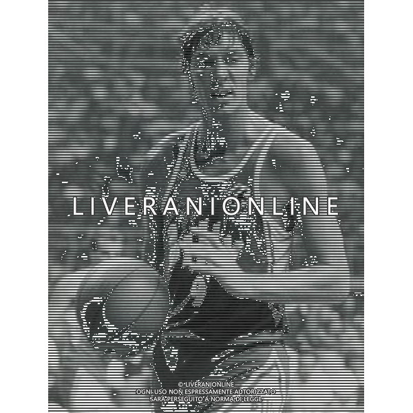 RETROSPETTIVA VITTORIO FERRACINI BASKET NELLA FOTO VITTORIO FERRACINI CON LA MAGLIA BILLY AG ALDO LIVERANI SAS