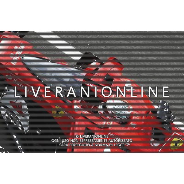 Sebastian Vettel (GER) Ferrari SF70H with the shield cockpit cover. 14.07.2017. Formula 1 World Championship, Rd 10, British Grand Prix, Silverstone, England, Practice Day. AG ALDO LIVERANI SAS ONLY ITALY