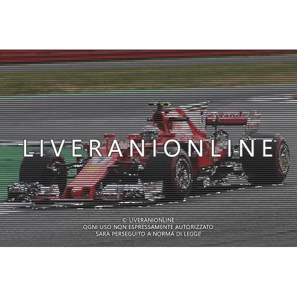 Kimi Raikkonen (FIN) Ferrari SF70H. 14.07.2017. Formula 1 World Championship, Rd 10, British Grand Prix, Silverstone, England, Practice Day. AG ALDO LIVERANI SAS ONLY ITALY