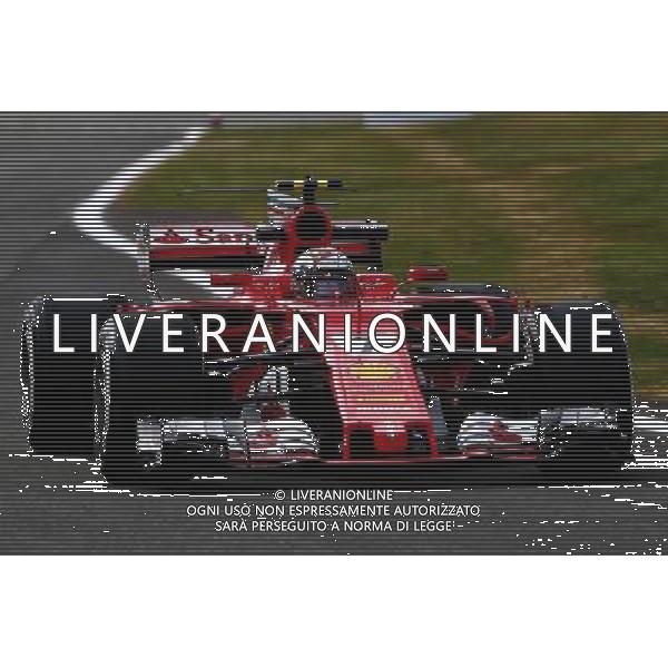 Kimi Raikkonen (FIN) Ferrari SF70H. 14.07.2017. Formula 1 World Championship, Rd 10, British Grand Prix, Silverstone, England, Practice Day. AG ALDO LIVERANI SAS ONLY ITALY