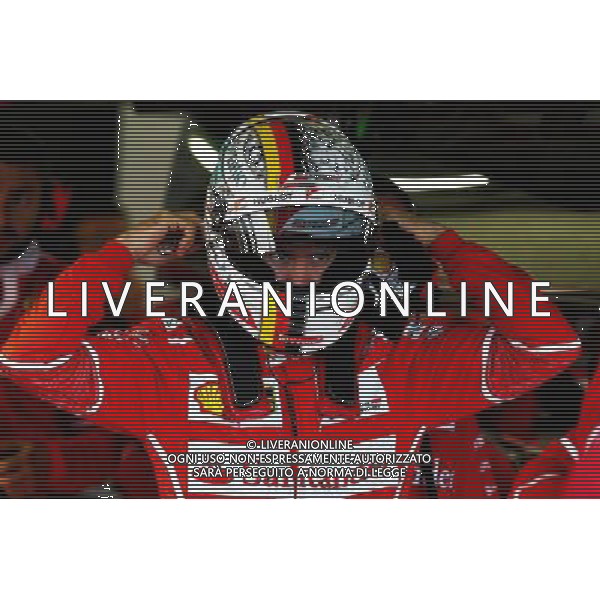 Sebastian Vettel (GER) Ferrari. 14.07.2017. Formula 1 World Championship, Rd 10, British Grand Prix, Silverstone, England, Practice Day. AG ALDO LIVERANI SAS ONLY ITALY