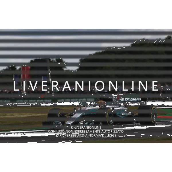 Lewis Hamilton (GBR) Mercedes AMG F1 W08. 14.07.2017. Formula 1 World Championship, Rd 10, British Grand Prix, Silverstone, England, Practice Day. AG ALDO LIVERANI SAS ONLY ITALY