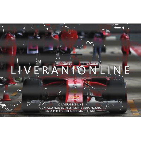 Sebastian Vettel (GER) Ferrari SF70H. 15.07.2017. Formula 1 World Championship, Rd 10, British Grand Prix, Silverstone, England, Qualifying Day. AG ALDO LIVERANI SAS ONLY ITALY