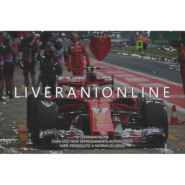Kimi Raikkonen (FIN) Ferrari SF70H. 15.07.2017. Formula 1 World Championship, Rd 10, British Grand Prix, Silverstone, England, Qualifying Day. AG ALDO LIVERANI SAS ONLY ITALY