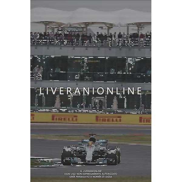Lewis Hamilton (GBR) Mercedes AMG F1 W08. 15.07.2017. Formula 1 World Championship, Rd 10, British Grand Prix, Silverstone, England, Qualifying Day AG ALDO LIVERANI SAS ONLY ITALY