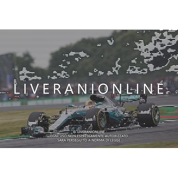 Lewis Hamilton (GBR) Mercedes AMG F1 W08. 15.07.2017. Formula 1 World Championship, Rd 10, British Grand Prix, Silverstone, England, Qualifying Day. AG ALDO LIVERANI SAS ONLY ITALY