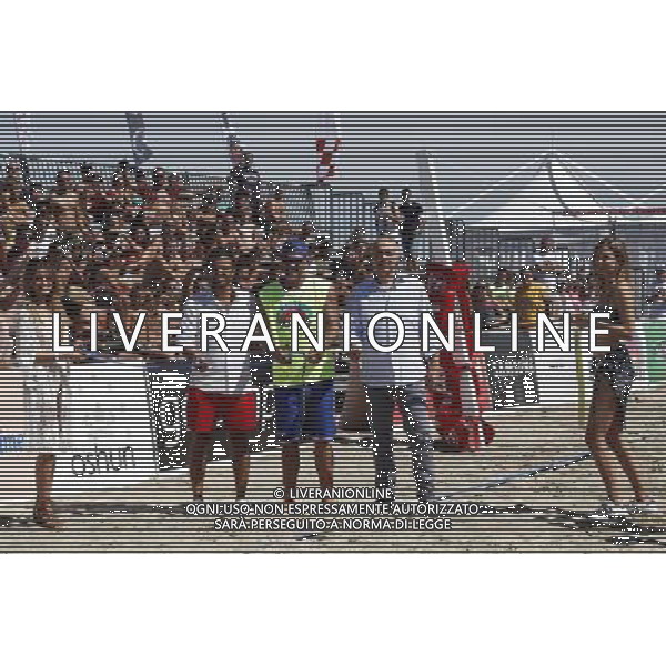 Bobo Summer Cup 15/07/2017 nella foto: Il sindaco d Cervia Bobo Vieri e il sindaco di Visso Â©Claudio Zamagni/Agenzia Aldo Liverani s.a.s. 