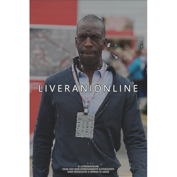 Michael Johnson (GBR) Former Athlete. 16.07.2017. Formula 1 World Championship, Rd 10, British Grand Prix, Silverstone, England, Race Day. / AGENZIA ALDO LIVERANI SAS - ITALY ONLY EDITORIAL USE ONLY - Gp F1 Inghilterra Gara 16.07.2017