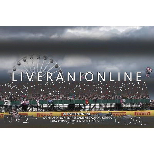 Valtteri Bottas (FIN) Mercedes AMG F1 W08. 16.07.2017. Formula 1 World Championship, Rd 10, British Grand Prix, Silverstone, England, Race Day. / AGENZIA ALDO LIVERANI SAS - ITALY ONLY EDITORIAL USE ONLY - Gp F1 Inghilterra Gara 16.07.2017