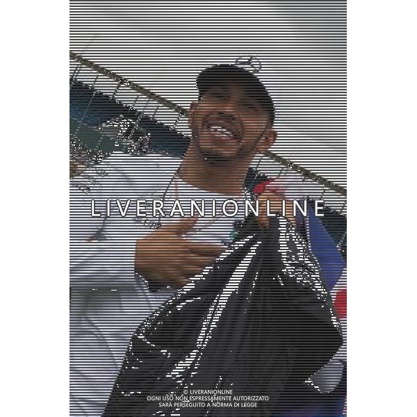 Lewis Hamilton (GBR) Mercedes AMG F1. 16.07.2017. Formula 1 World Championship, Rd 10, British Grand Prix, Silverstone, England, Race Day. AG ALDO LIVERANI SAS ONLY ITALY