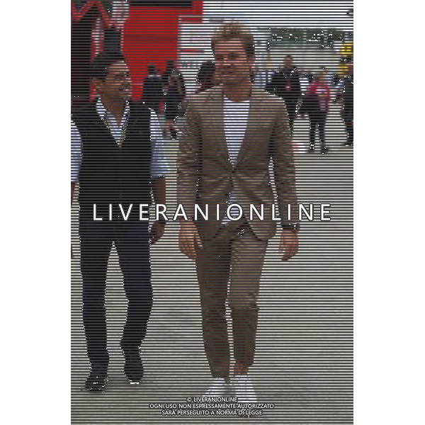 Nico Rosberg (GER). 16.07.2017. Formula 1 World Championship, Rd 10, British Grand Prix, Silverstone, England, Race Day. AG ALDO LIVERANI SAS ONLY ITALY