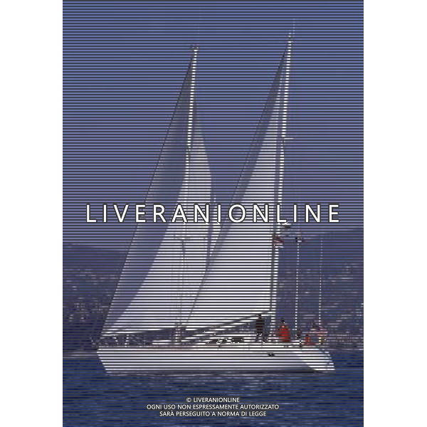 Leonardo Enrico Forneron Mondadori editore italiano - RETROSPETTIVA nella foto sullo yacht swannanoa © ARCHIVIO / AGENZIA ALDO LIVERANI SAS