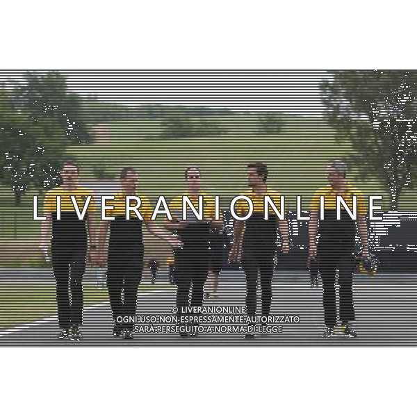 Jolyon Palmer (GBR) Renault Sport F1 Team 27.07.2017. Formula 1 World Championship, Rd 11, Hungarian Grand Prix, Budapest, Hungary, Preparation Day. / AGENZIA ALDO LIVERANI SAS - ITALY ONLY EDITORIAL USE ONLY