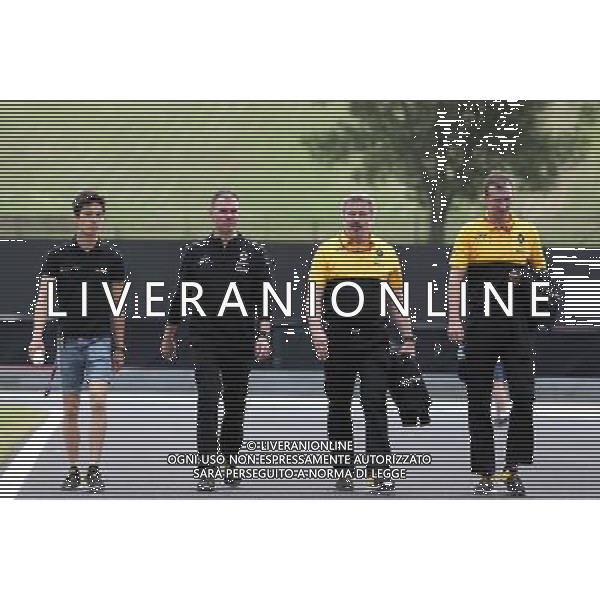 Jackâ€ Aitken (GBR), Renault Academy Driver, Alan Permane (GBR) Renault Sport F1 Team Trackside Operations Director 27.07.2017. Formula 1 World Championship, Rd 11, Hungarian Grand Prix, Budapest, Hungary, Preparation Day. / AGENZIA ALDO LIVERANI SAS - ITALY ONLY EDITORIAL USE ONLY