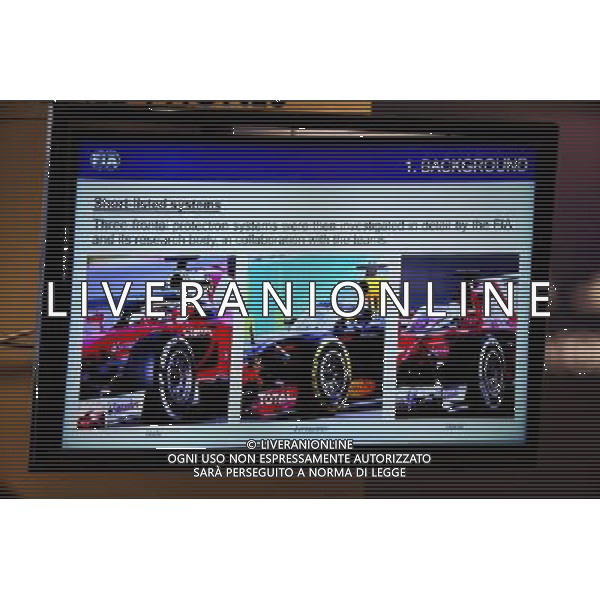 A FIA Press Conference regarding cockpit protection systems. 27.07.2017. Formula 1 World Championship, Rd 11, Hungarian Grand Prix, Budapest, Hungary, Preparation Day. / AGENZIA ALDO LIVERANI SAS - ITALY ONLY EDITORIAL USE ONLY