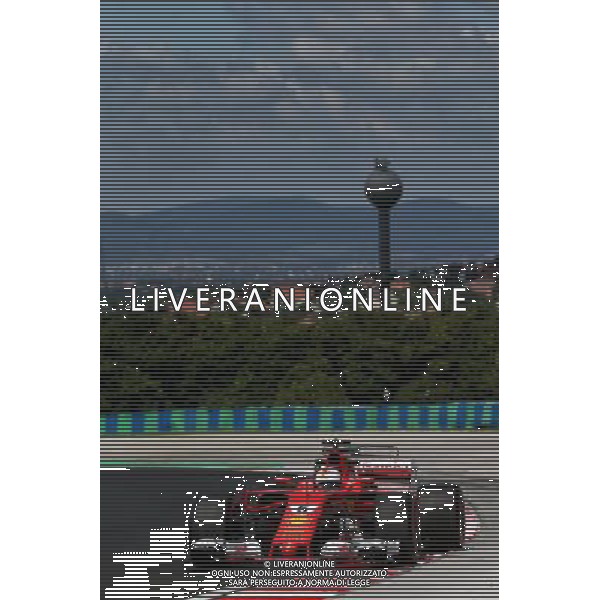 Sebastian Vettel (GER) Ferrari SF70H. 28.07.2017. Formula 1 World Championship, Rd 11, Hungarian Grand Prix, Budapest, Hungary, Practice Day. /AGENZIA ALDO LIVERANI SAS - ITALY ONLY EDITORIAL ONLY - GP F1 UNGHERIA PROVE LIBERE 28/07/2017