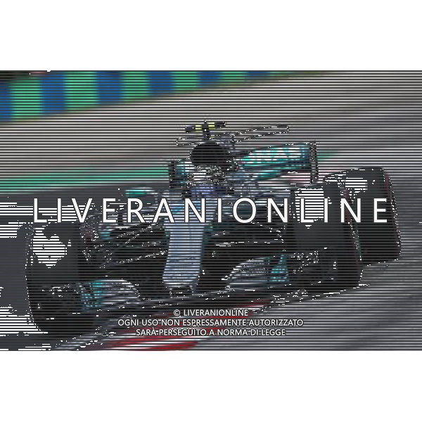 Valtteri Bottas (FIN) Mercedes AMG F1 W08. 28.07.2017. Formula 1 World Championship, Rd 11, Hungarian Grand Prix, Budapest, Hungary, Practice Day. /AGENZIA ALDO LIVERANI SAS - ITALY ONLY EDITORIAL ONLY - GP F1 UNGHERIA PROVE LIBERE 28/07/2017