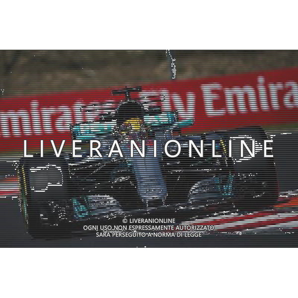 Lewis Hamilton (GBR) Mercedes AMG F1 W08. 28.07.2017. Formula 1 World Championship, Rd 11, Hungarian Grand Prix, Budapest, Hungary, Practice Day. /AGENZIA ALDO LIVERANI SAS - ITALY ONLY EDITORIAL ONLY - GP F1 UNGHERIA PROVE LIBERE 28/07/2017